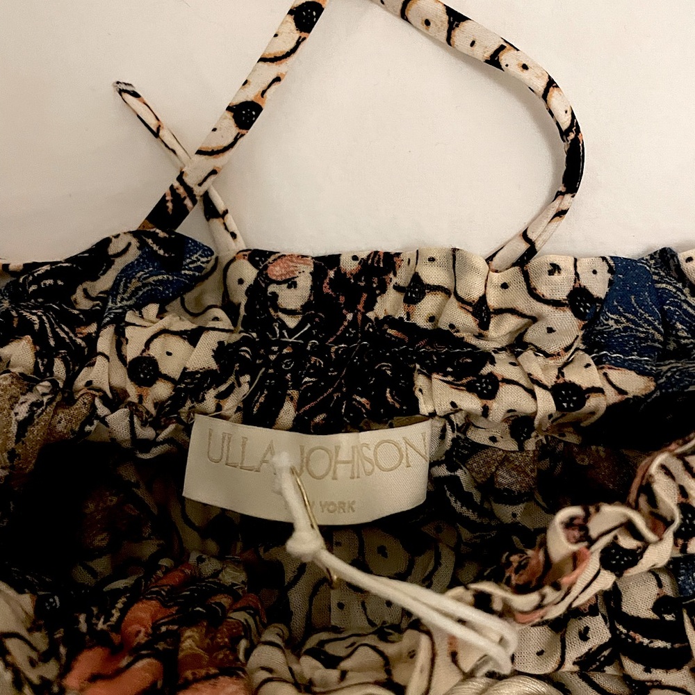 Brand new w/tags Ulla Johnson bikini top with matching shorts.